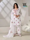Rose Vol 5 By Blue Hills Rayon Kurti With Bottom Dupatta
